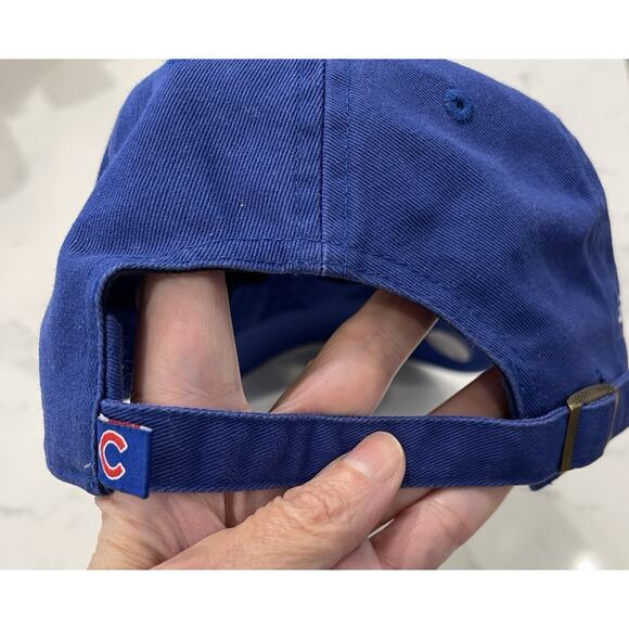 New OSFA Chicago Cubs Cubbies Official 47 Brand Adjustable Baseball Hat Cap - Picture 3 of 8